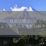 HOYAの株価目標はいくらでしょうか？将来性を分析！